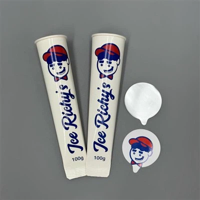 Ice Lolly Jöle Calippo Kağıt Sıkma Tüpü